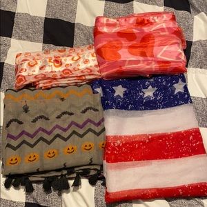 Holiday Scarves